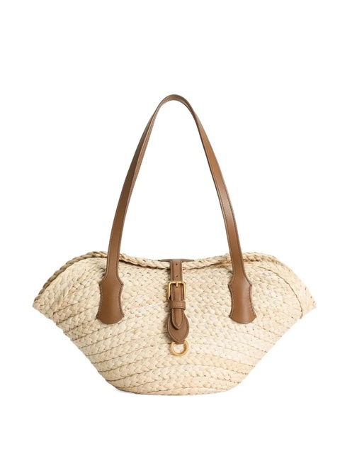 Dolce & Gabbana woven-raffia basket bag - Neutrals - zdjęcie produktu nr 1