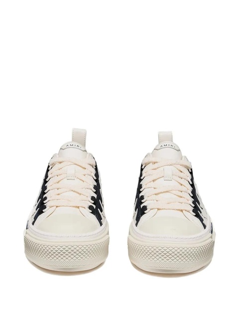AMIRI Stars Court denim low-top sneakers - Neutrals - zdjęcie produktu nr 2