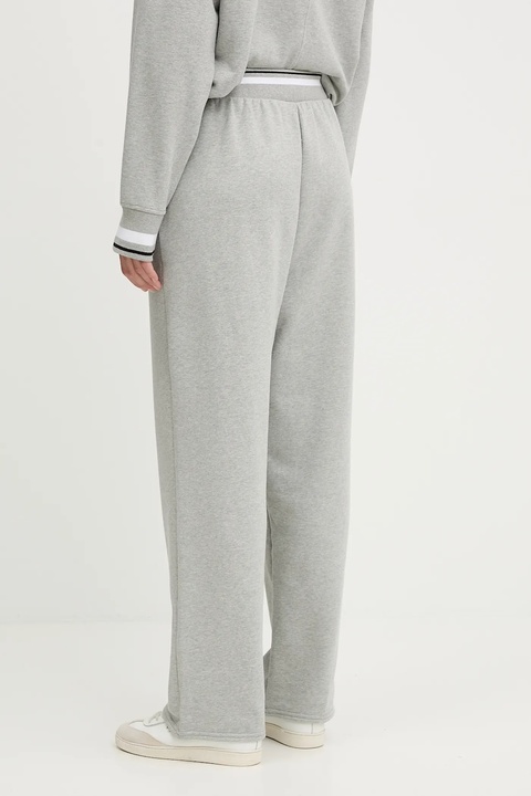 Calvin Klein Performance spodnie dresowe damskie kolor szary gładkie LVGWF5P627 - zdjęcie produktu nr 2