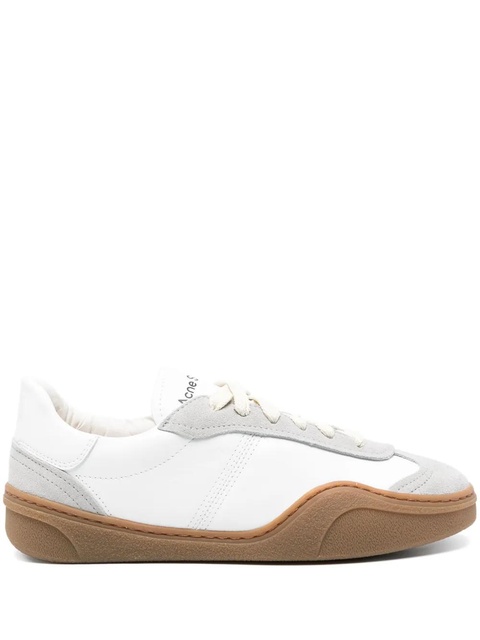 Acne Studios panelled-design leather sneakers - Neutrals - zdjęcie produktu nr 1