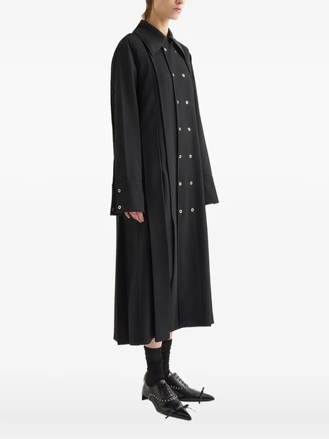 Jil Sander double-breasted coat - Black - zdjęcie produktu nr 1