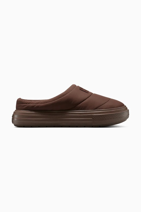 Converse kapcie Chuck Taylor All Star Elements Mule kolor brązowy A13894C - zdjęcie produktu nr 1