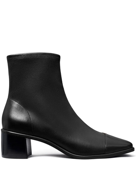 Tory Burch 50mm cap-toe ankle boots - Black - zdjęcie produktu nr 1