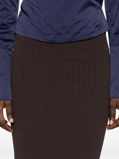 Max Mara Aprile knitted skirt - Brown - zdjęcie produktu nr 2