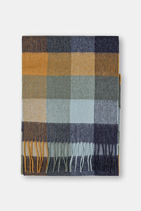 Barbour szalik kolor zielony wzorzysty USC0005 - zdjęcie produktu nr 2