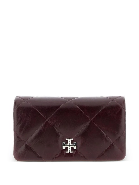 Tory Burch Kira Diamond leather cross body bag - Red - zdjęcie produktu nr 1