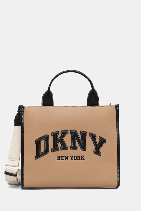 Dkny torebka kolor brązowy R52AZR57 - zdjęcie produktu nr 1