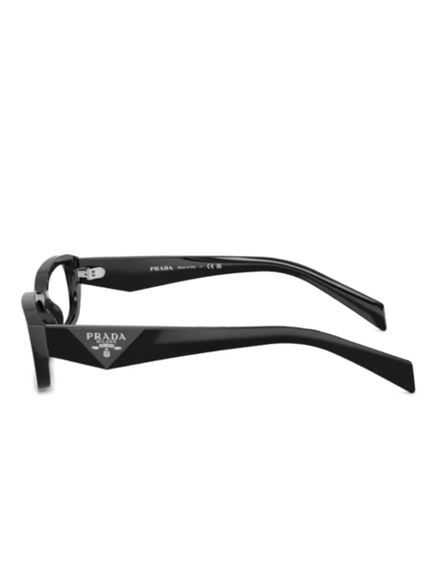 Prada Eyewear rectangle-frame glasses - Green - zdjęcie produktu nr 2