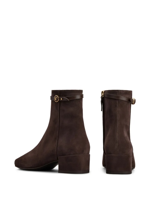 Tod's leather ankle boots - Blue - zdjęcie produktu nr 2