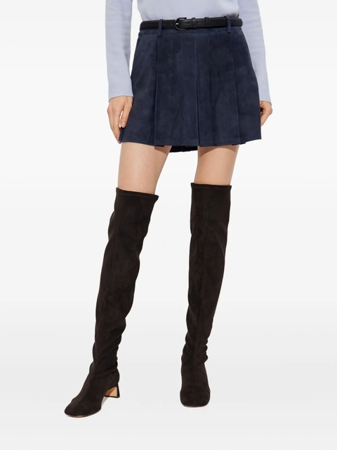 Self-Portrait pleated mini skirt - Blue - zdjęcie produktu nr 2