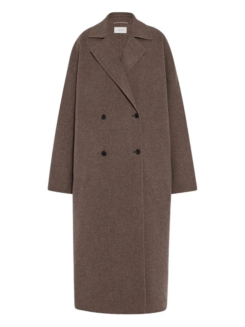 The Row Sablise double-breasted wool coat - Brown - zdjęcie produktu nr 1