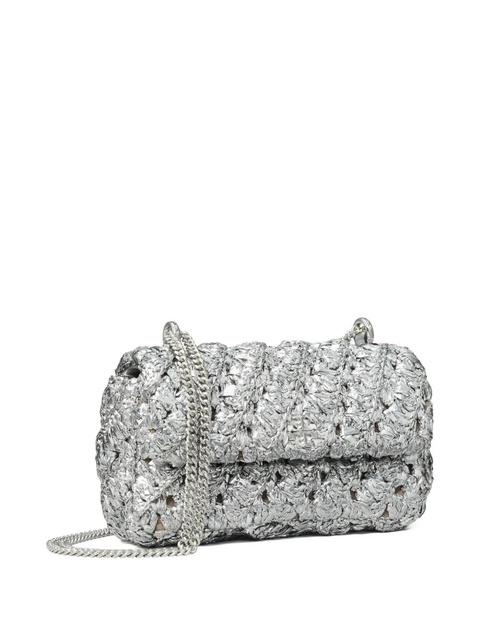 Tory Burch mini Kira cross body bag - Silver - zdjęcie produktu nr 2