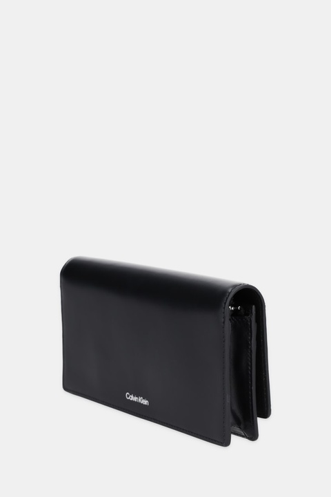 Calvin Klein portfel skórzany damski kolor czarny LV04F1098G - zdjęcie produktu nr 2