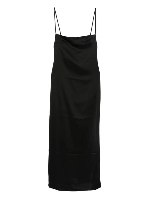 Paris Georgia Phoebe slip midi dress - Black - zdjęcie produktu nr 1