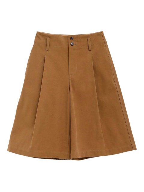 Chloé cotton bermuda shorts - Brown - zdjęcie produktu nr 1