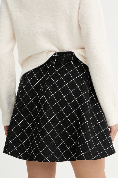 Morgan spódnica kolor czarny mini rozkloszowana JILMA - zdjęcie produktu nr 2