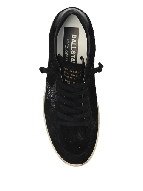 Golden Goose suede logo-detail sneakers - Black - zdjęcie produktu nr 2