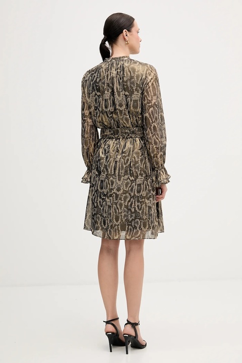 Marc Aurel sukienka kolor zielony mini prosta 6585-1010-93490 - zdjęcie produktu nr 2