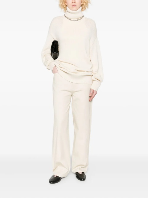 TOTEME longline turtleneck turtleneck - White - zdjęcie produktu nr 2