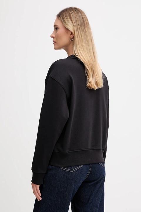 Calvin Klein bluza damska kolor czarny melanżowa LV044D203G - zdjęcie produktu nr 2