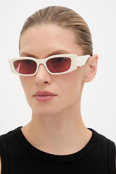 VOGUE okulary przeciwsłoneczne damskie kolor beżowy 0VO5655SU - zdjęcie produktu nr 1