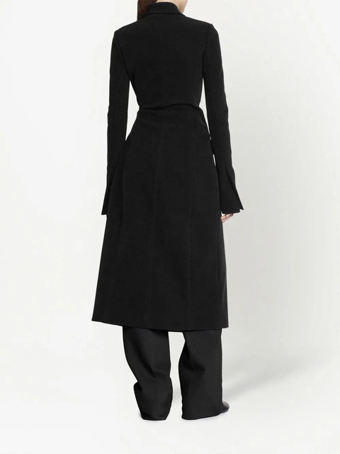 Proenza Schouler Bi-Stretch wrap coat - Black - zdjęcie produktu nr 2