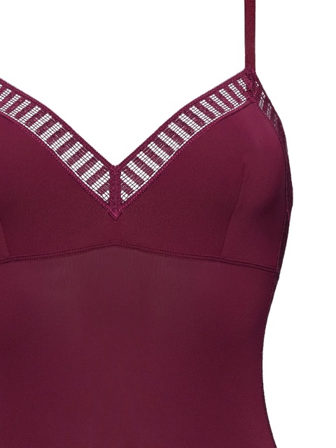 ERES graphic-lace bodysuit - Purple - zdjęcie produktu nr 1