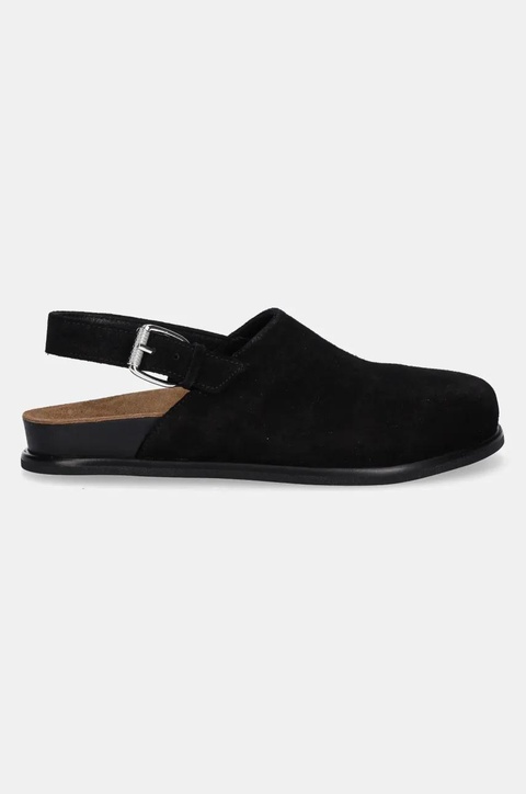 Vagabond Shoemakers sandały zamszowe EFFIE damskie kolor czarny 5922-540-20 - zdjęcie produktu nr 2