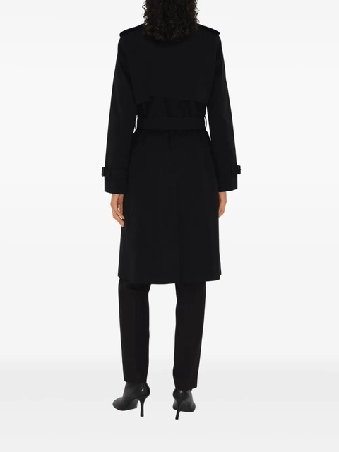 Burberry Long Check trench coat - Black - zdjęcie produktu nr 2