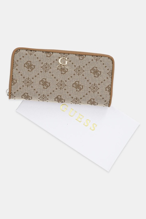 Guess portfel NEDA damski kolor beżowy SWJP96 54146 - zdjęcie produktu nr 2
