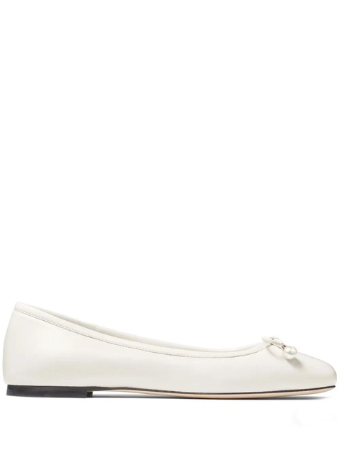 Jimmy Choo Elme ballerina shoes - White - zdjęcie produktu nr 1
