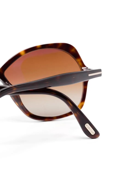 TOM FORD Eyewear Rosemin sunglasses - Brown - zdjęcie produktu nr 2