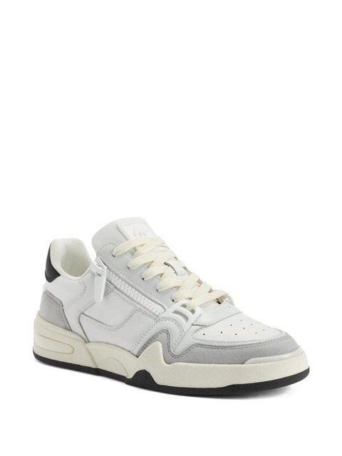 Giuseppe Zanotti Gz ghost zip-detail sneakers - White - zdjęcie produktu nr 2