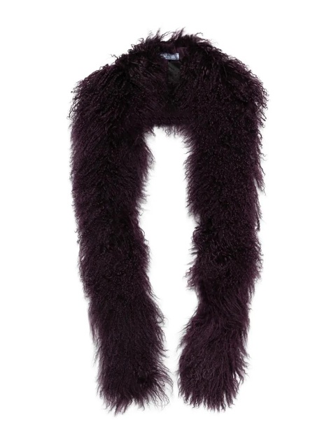 Prada shearling scarf - Purple - zdjęcie produktu nr 1