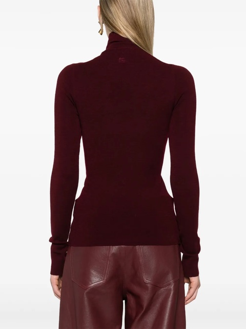 ETRO high-neck wool jumper - Red - zdjęcie produktu nr 2