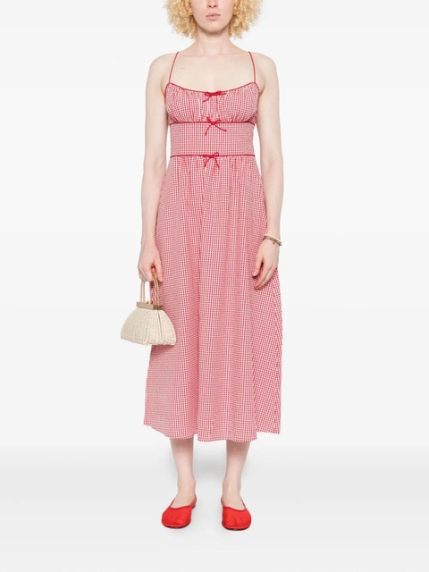 DÔEN Belline midi dress - Red - zdjęcie produktu nr 1