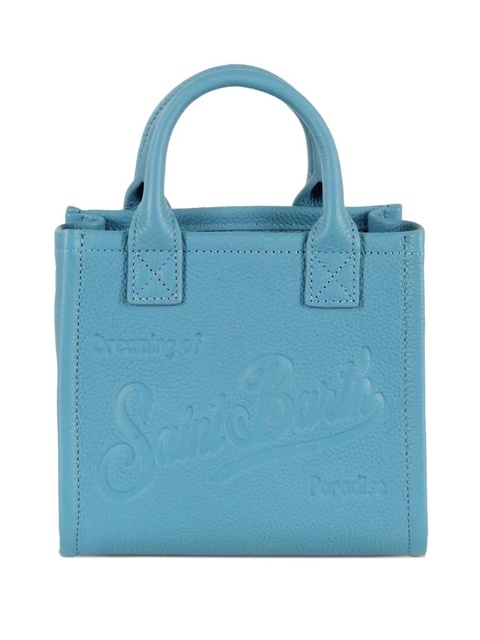 MC2 Saint Barth mini embossed tote bag - Blue - zdjęcie produktu nr 1