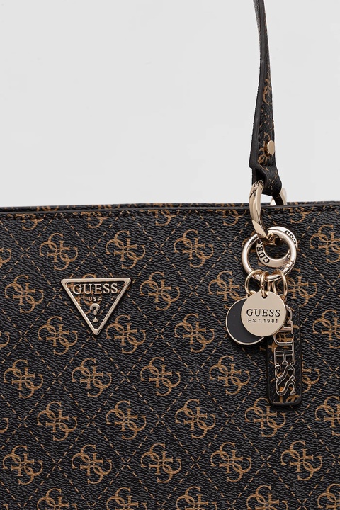 Guess torebka NOELLE kolor brązowy HWQG96 72250 - zdjęcie produktu nr 1