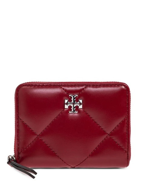 Tory Burch Kira quilted-design small wallet - Red - zdjęcie produktu nr 1