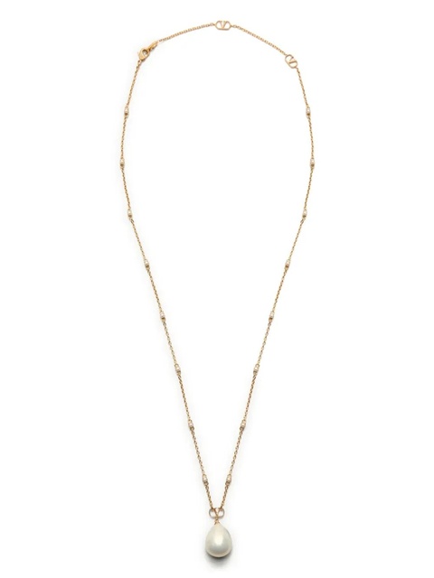 Valentino Garavani VLogo Signature necklace - Gold - zdjęcie produktu nr 1