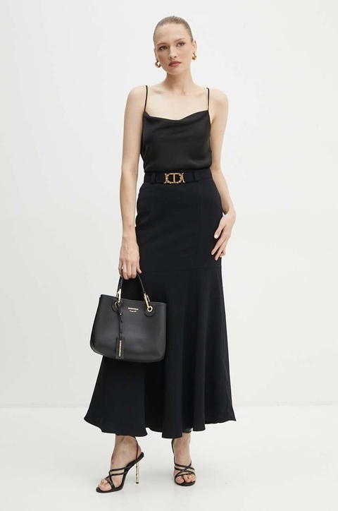 Emporio Armani torebka kolor czarny - zdjęcie produktu nr 2