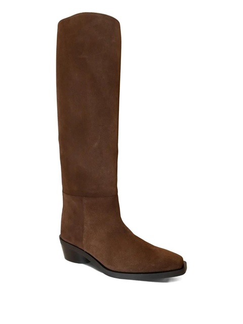 Proenza Schouler leather knee-high boots - Brown - zdjęcie produktu nr 2