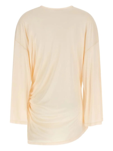 The Attico draped metal-detail dress - Pink - zdjęcie produktu nr 1