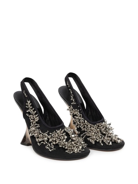 DRIES VAN NOTEN 105mm Bulle pumps - Black - zdjęcie produktu nr 1