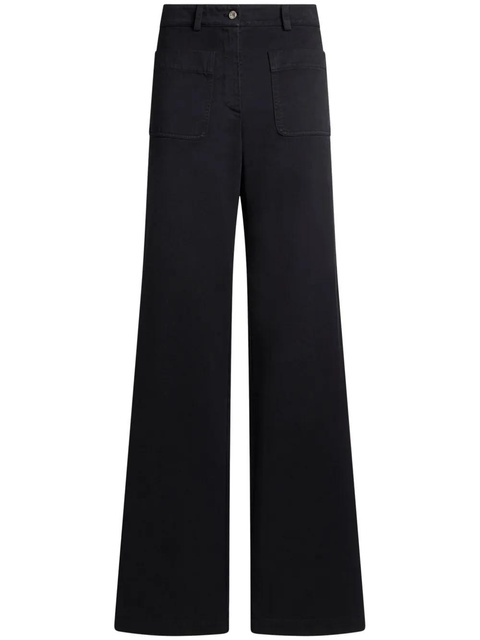 ETRO wide-leg trousers - Blue - zdjęcie produktu nr 1