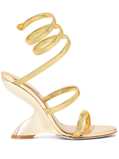 René Caovilla 105mm Symphony sandals - Gold - zdjęcie produktu nr 1