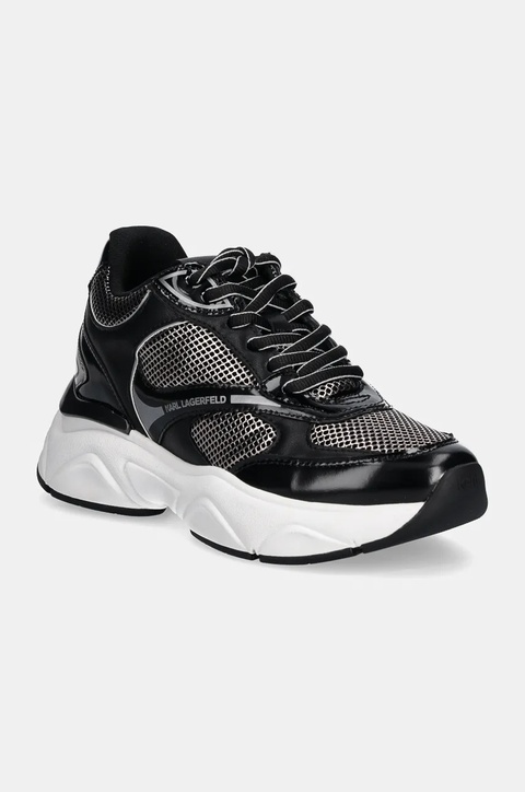 Karl Lagerfeld sneakersy KOMET WEDGE kolor czarny KL65724 - zdjęcie produktu nr 1