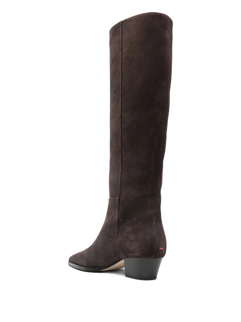 Aeyde 40mm Medea pointed boots - Brown - zdjęcie produktu nr 1