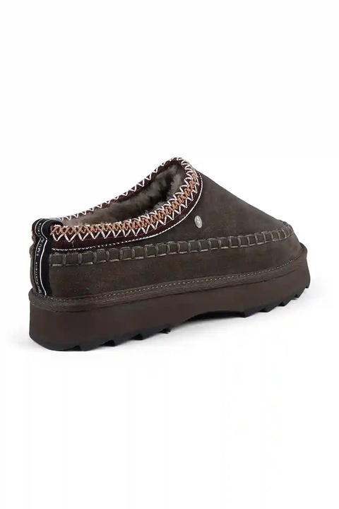 Emu Australia kapcie zamszowe Sharky Adventure Scuff kolor brązowy W13239 - zdjęcie produktu nr 2