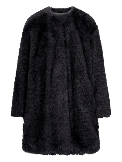 Max Mara faux-fur coat - Black - zdjęcie produktu nr 1